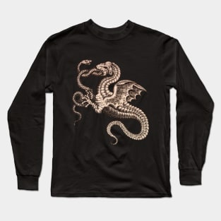 Claude Paradin - Medieval Dragon Long Sleeve T-Shirt